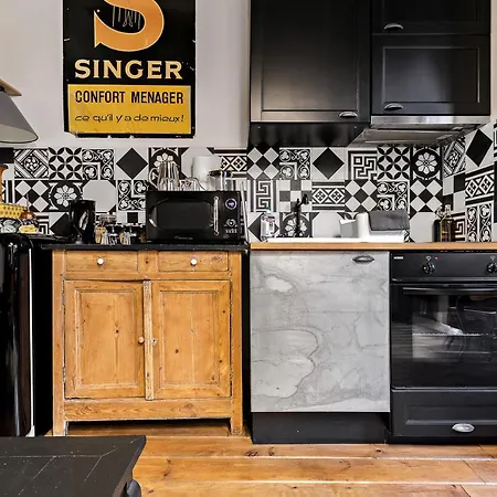 Les Petites Dieppoises - L'atelier Couture Апартаменты *